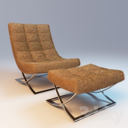 Arm chair - James Nickel _amp_ Leather Chair 