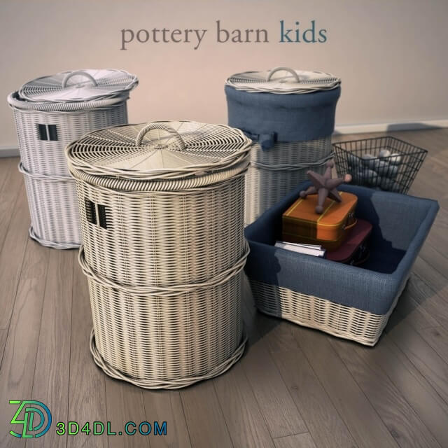 Miscellaneous - Pottery barn kids_ basket.