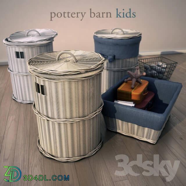 Miscellaneous - Pottery barn kids_ basket.