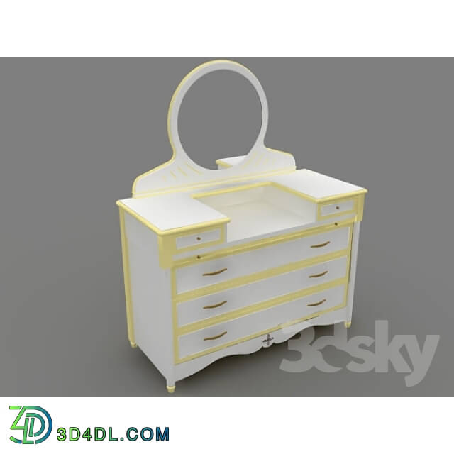 Wardrobe - chest of drawers for girls