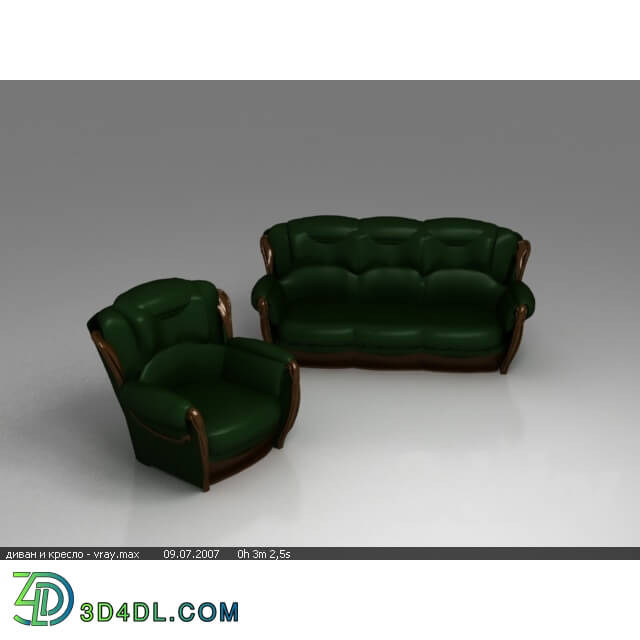 Sofa - Sofa and armchair