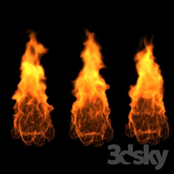 Miscellaneous - Animated fire with transparency 