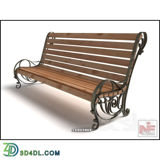 Other architectural elements - bench