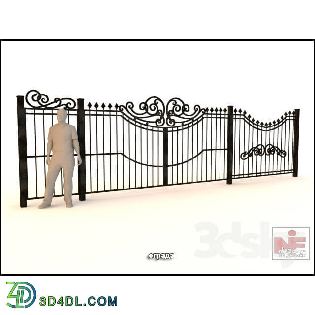 Other architectural elements - fence