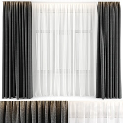 Curtain - CURTAINS GREY 