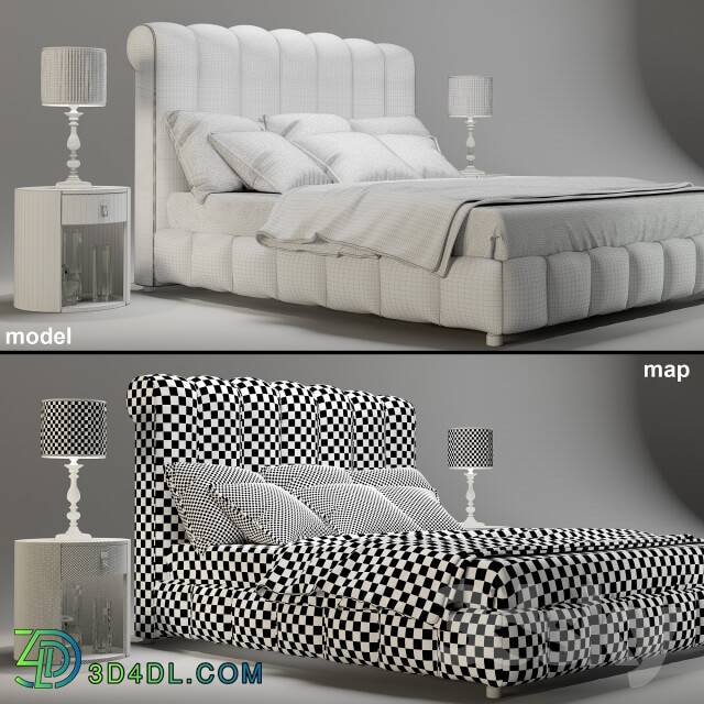 Bed - DV HOME collection bed BYRON letto