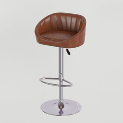 Chair - Leather bar chair Leather Luxery Bar Stool 