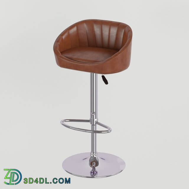 Chair - Leather bar chair Leather Luxery Bar Stool