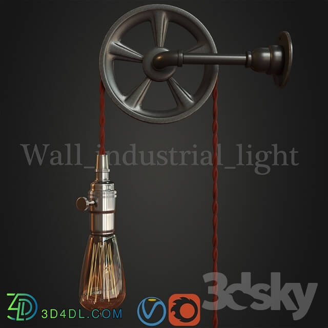 Wall light - Wall industrial light