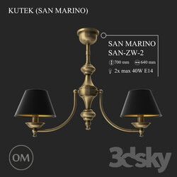 Ceiling light - KUTEK _SAN MARINO_ SAN-ZW-2 