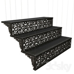 Staircase - Forged stairs 