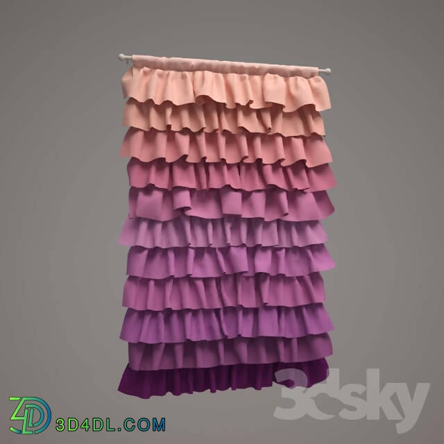 Curtain - Blind with frill