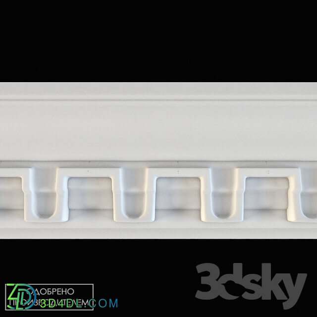 Decorative plaster - Cornice