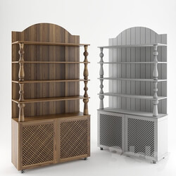 Wardrobe _ Display cabinets - Wooden Showcase 
