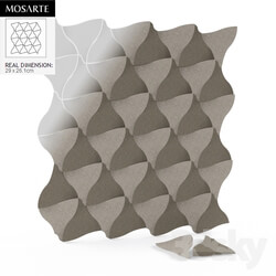 Other decorative objects - MOSARTE TILES - CANDANGO GRIGIO 