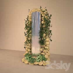 Other decorative objects - Waterfall mirror 