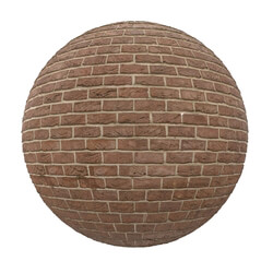 CGaxis-Textures Brick-Walls-Volume-09 brown brick wall (09) 