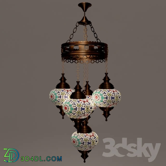 Ceiling light - Turkish style chandelier