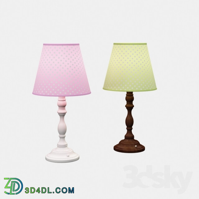 Table lamp - Table lamp Payton Push Button