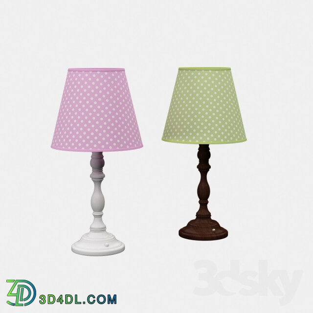 Table lamp - Table lamp Payton Push Button