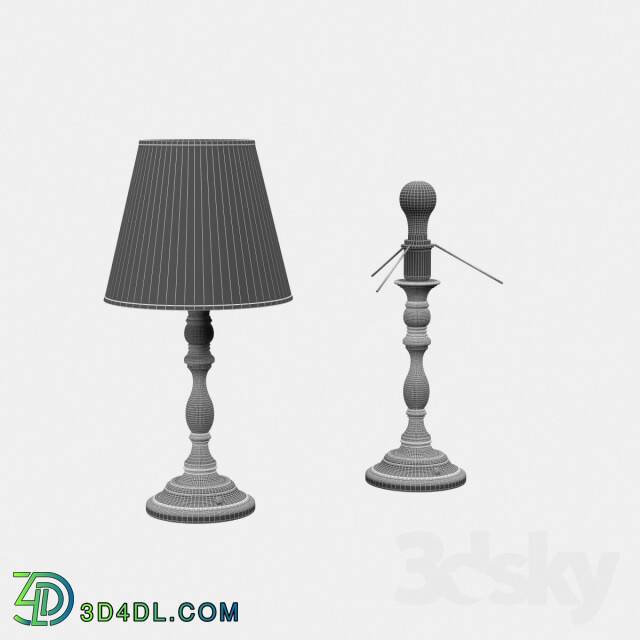 Table lamp - Table lamp Payton Push Button