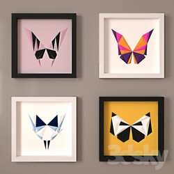 Frame - Paperpan _Butterfly Mask Artwork 
