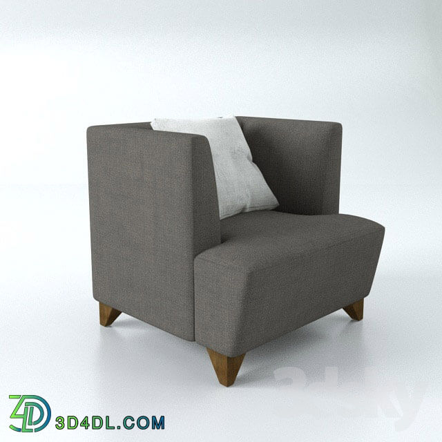 Arm chair - AbitaStyle Single Sofa