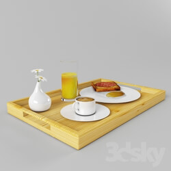 Other kitchen accessories - Breakfast on a tray 