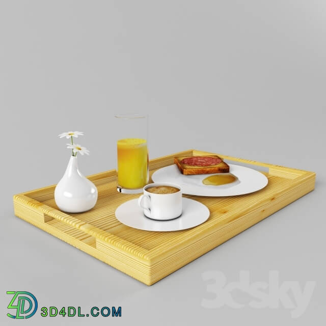 Other kitchen accessories - Breakfast on a tray