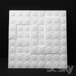 3D panel - 3D panel _quot_Lego_quot_ 