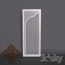 3D panel - AlteroStyle Carved panel from MDF PB0020 