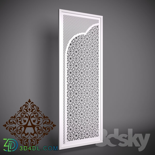 3D panel - AlteroStyle Carved panel from MDF PB0020