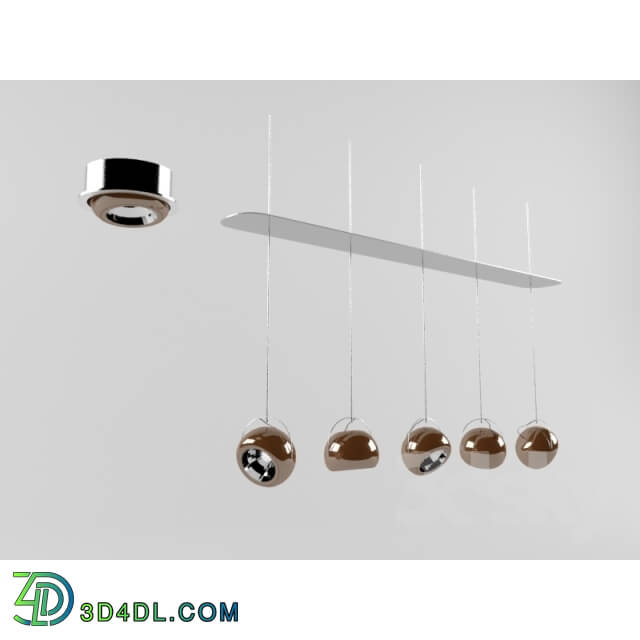 Ceiling light - Fabbian Beluga Cristal Set