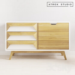 Sideboard _ Chest of drawer - Scandinavian cabinet Atrox Studio OM 