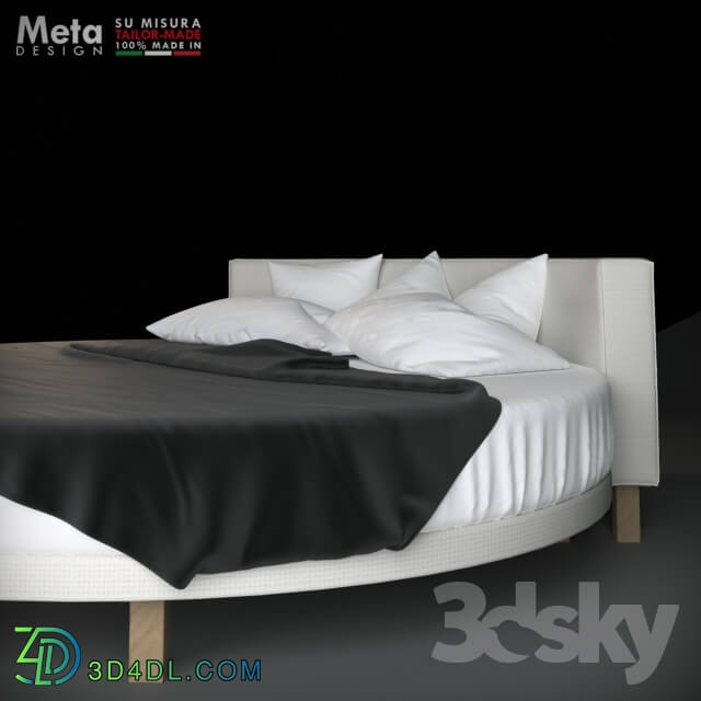 Bed - Round bed Meta Design Collection Globe