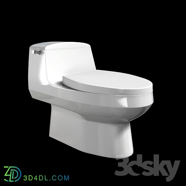 Toilet and Bidet - Flush toilet