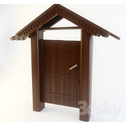 Other architectural elements - Wooden gate 