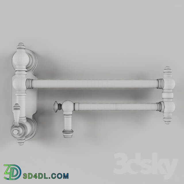 Fauset - Traditional Wall Mounted Potfiller _ Lever Handle