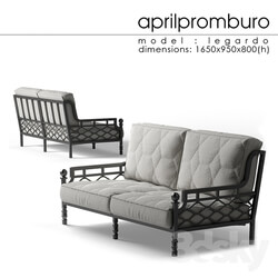 Sofa - _OM_ Aprilpromburo Legardo sofa 