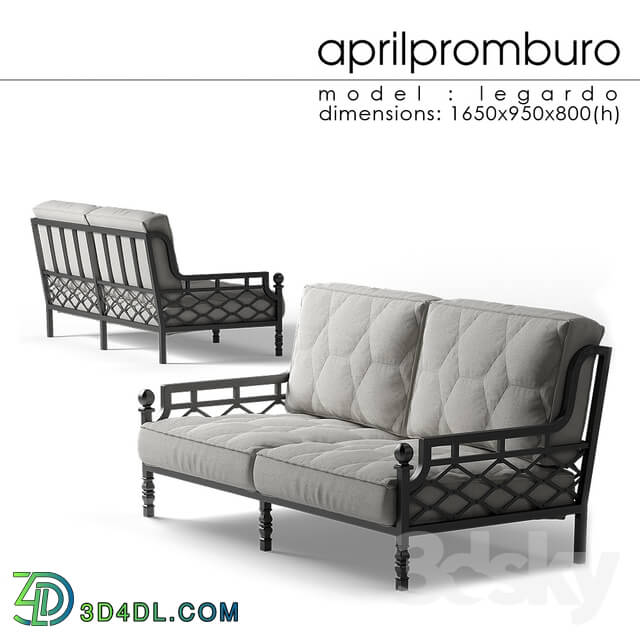 Sofa - _OM_ Aprilpromburo Legardo sofa