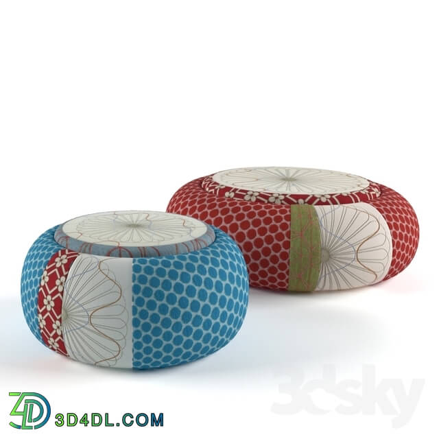 Other soft seating - Moroso Donut Round Stools