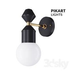 Wall light - Dome sconce _ 2 art. 6239 from Pikartlights 
