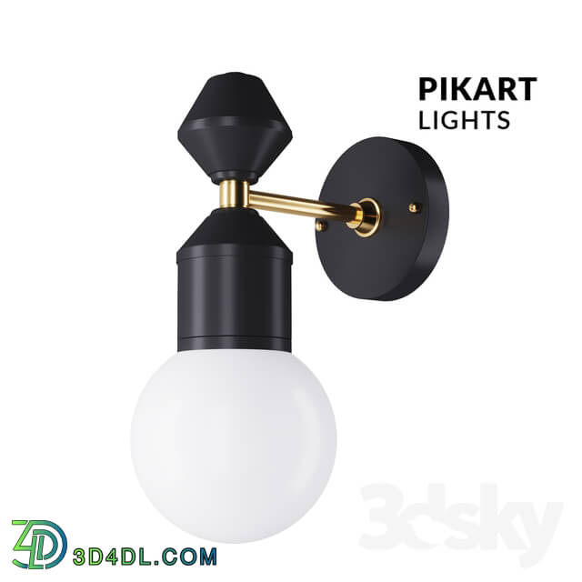 Wall light - Dome sconce _ 2 art. 6239 from Pikartlights