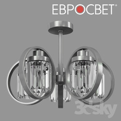 Ceiling light - OM Ceiling chandelier with crystal Eurosvet 10095_5 Loraine 