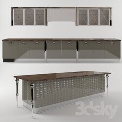 Kitchen - Kitchen Luxury Glam Factory Aster 