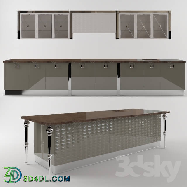 Kitchen - Kitchen Luxury Glam Factory Aster