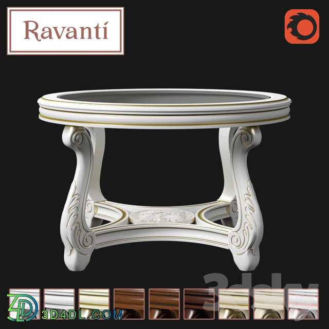 Table - OM Ravanti - Coffee table 13_1 with glass