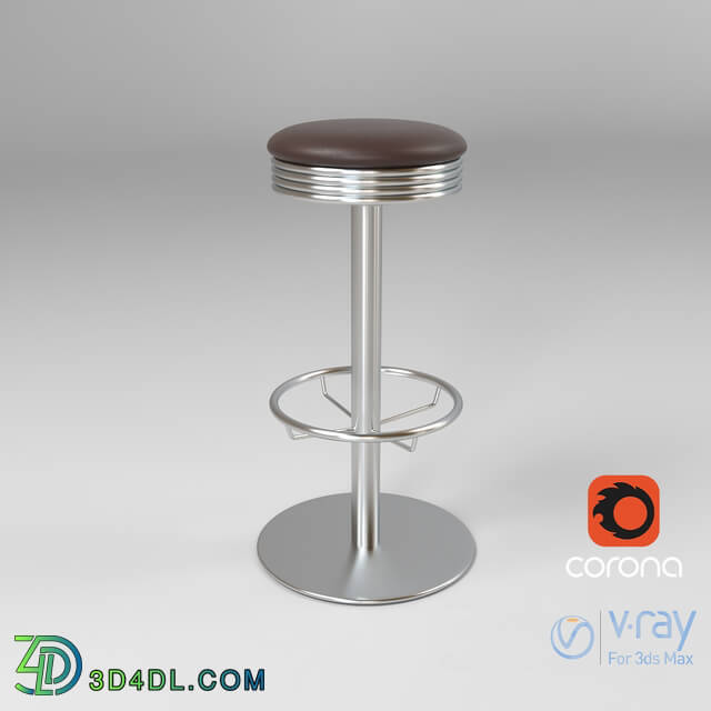 Chair - Metal bar stool
