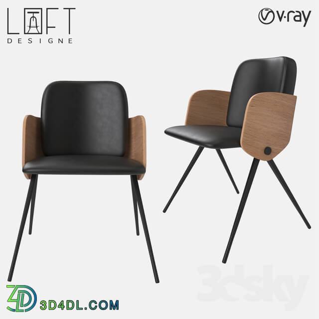 Chair - Chair LoftDesigne 1403 model