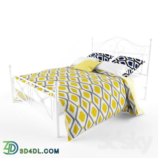 Bed - Bed _ 4 sets of bed linen